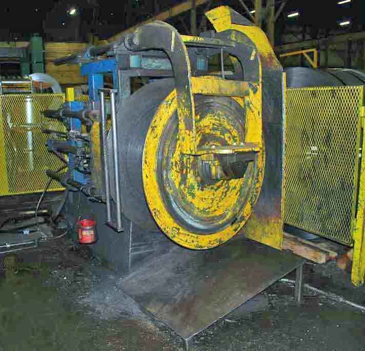 NCM, 1" x 0.25" scrap winder, 9" W x 36" diameter scrap ball capacity - Image 2