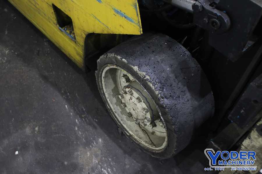 6000 lb. Yale #GLCO60LCSBE077, LP gas forklift, 170" lift height, side shift, #75900 - Image 5