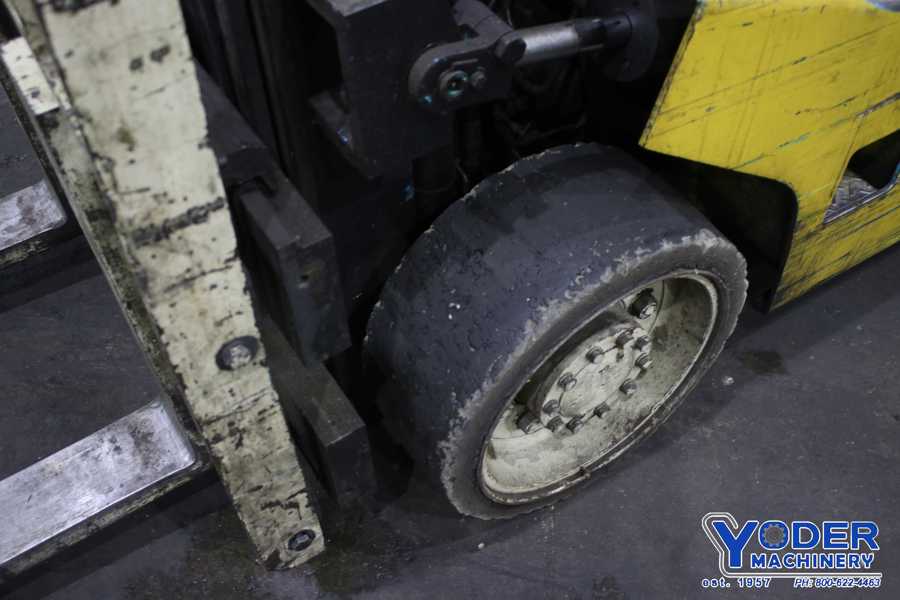6000 lb. Yale #GLCO60LCSBE077, LP gas forklift, 170" lift height, side shift, #75900 - Image 6