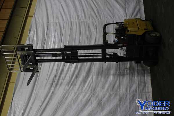 6000 lb. Yale #GLCO60LCSBE077, LP gas forklift, 170" lift height, side shift, #75900 - Image 10