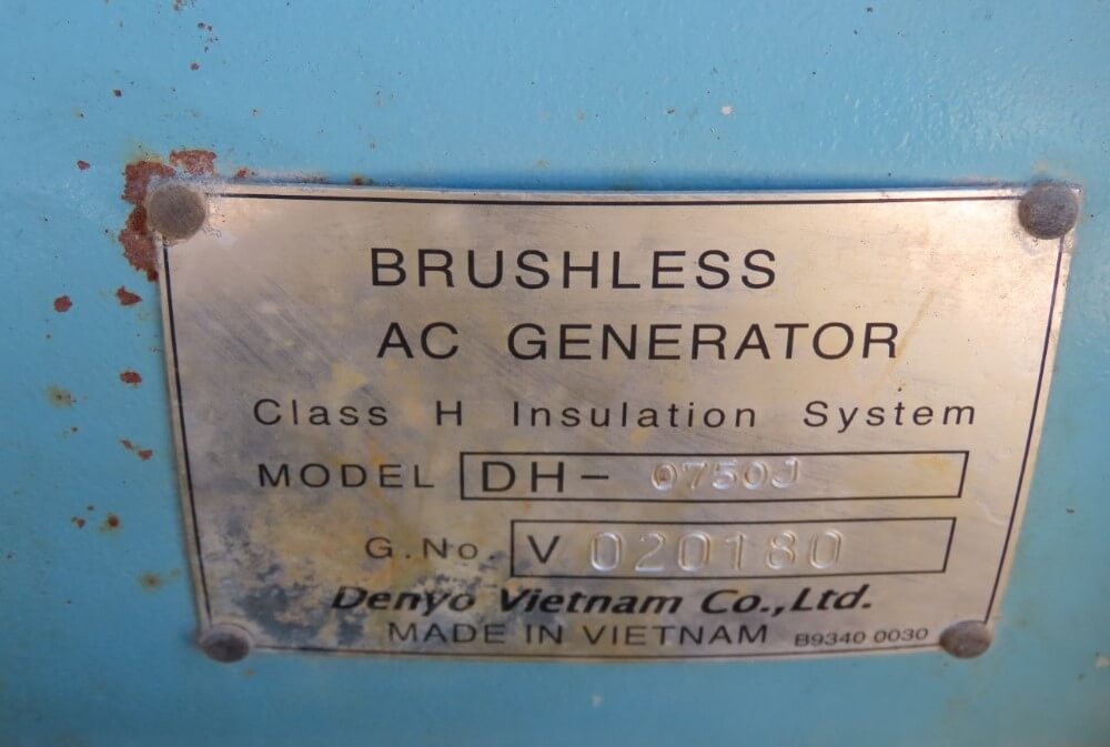 62 KW Multiquip #DCA70SSJU4i, trailer mounted diesel generator, sound attenuated enclosure, Tier 4i, 14540 - Image 6