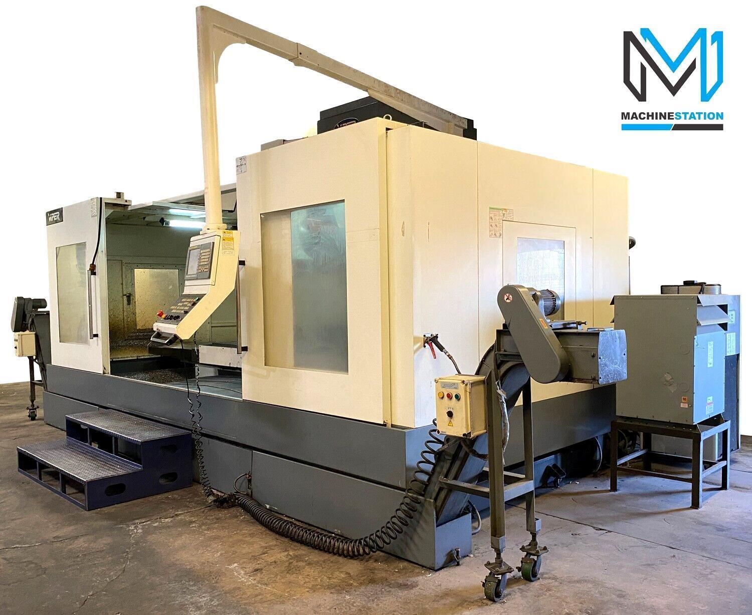 Mighty Viper #VMC-2100 5AB, CNC mill, 80" X, 40" Y, 30" Z, 10k RPM, #50, 50 HP, 5-Axis, Fanuc 30i-MA, rigid - Image 3