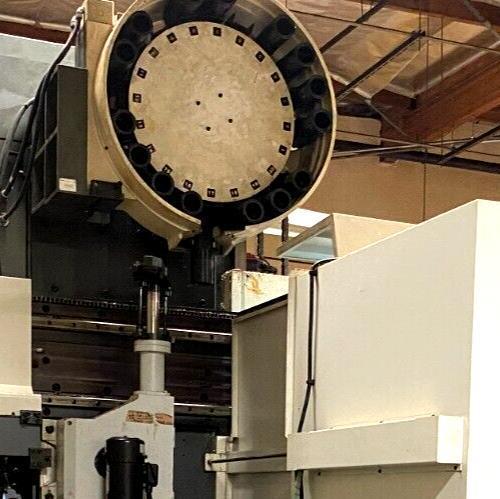 Mighty Viper #VMC-2100 5AB, CNC mill, 80" X, 40" Y, 30" Z, 10k RPM, #50, 50 HP, 5-Axis, Fanuc 30i-MA, rigid - Image 8