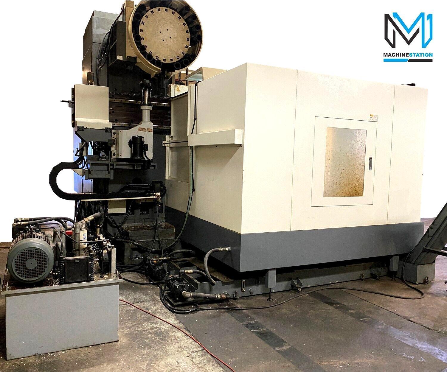 Mighty Viper #VMC-2100 5AB, CNC mill, 80" X, 40" Y, 30" Z, 10k RPM, #50, 50 HP, 5-Axis, Fanuc 30i-MA, rigid - Image 10