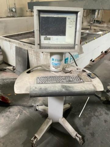 Flow #Mach-3-4020B, CNC waterjet cutting system, 6.5'x13.1' table, 50 HP, 87000 psi, Hyperjet intensifier - Image 7