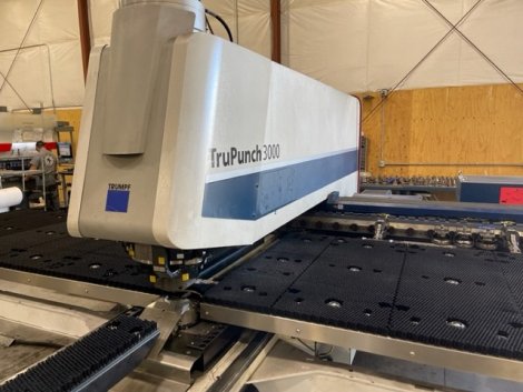 20 Ton, Trumpf #TruPunch-3000, CNC turret punch, electric punching machine, 2014 - Image 2