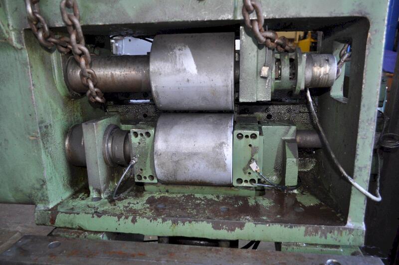 6" Vamco #BK-220-11, feeders sliding type, 21" shear blade, 20" pinch rolls - Image 6