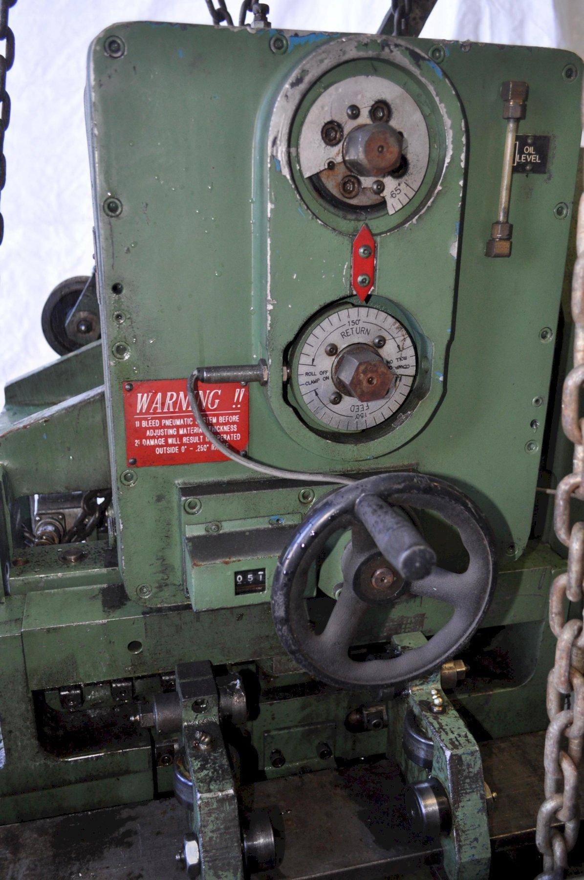 6" Vamco #BK-220-11, feeders sliding type, 21" shear blade, 20" pinch rolls - Image 7