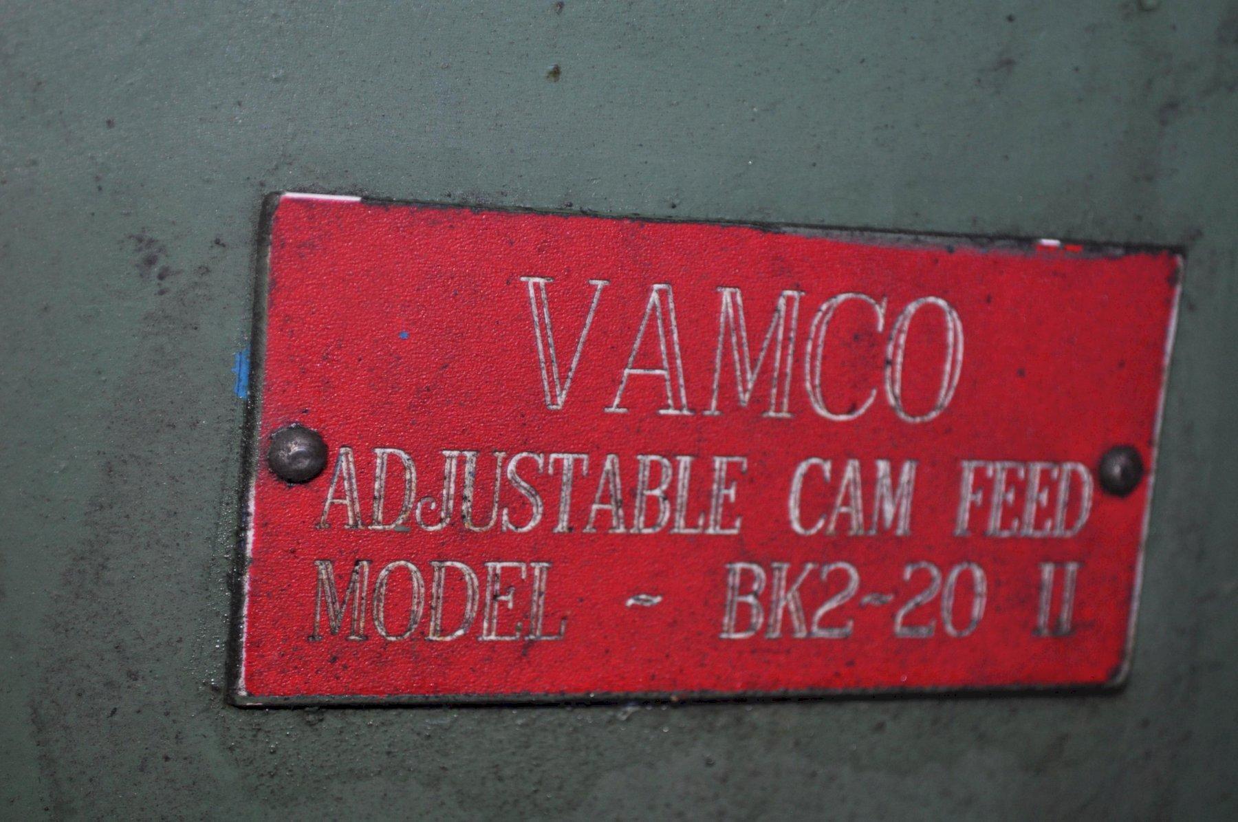 6" Vamco #BK-220-11, feeders sliding type, 21" shear blade, 20" pinch rolls - Image 9