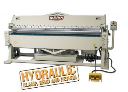 12 gauge x 8' Baileigh #BB-9612H, hydraulic box & pan brake, 135° bend angle, NEW - Image 1