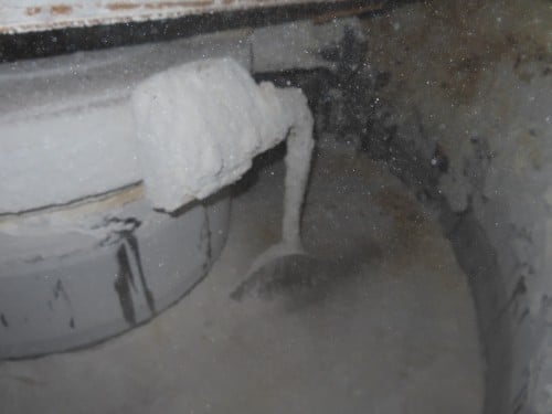 Mixer Systems Inc. #5100, turbin mixer, sand, glass, silica mixer, flat top w/hinged access doors - Image 4