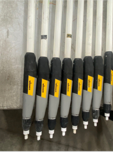 8-Gun Automatic Powder Coating System, Wagner EPG Digiflow, refurbished - Image 4