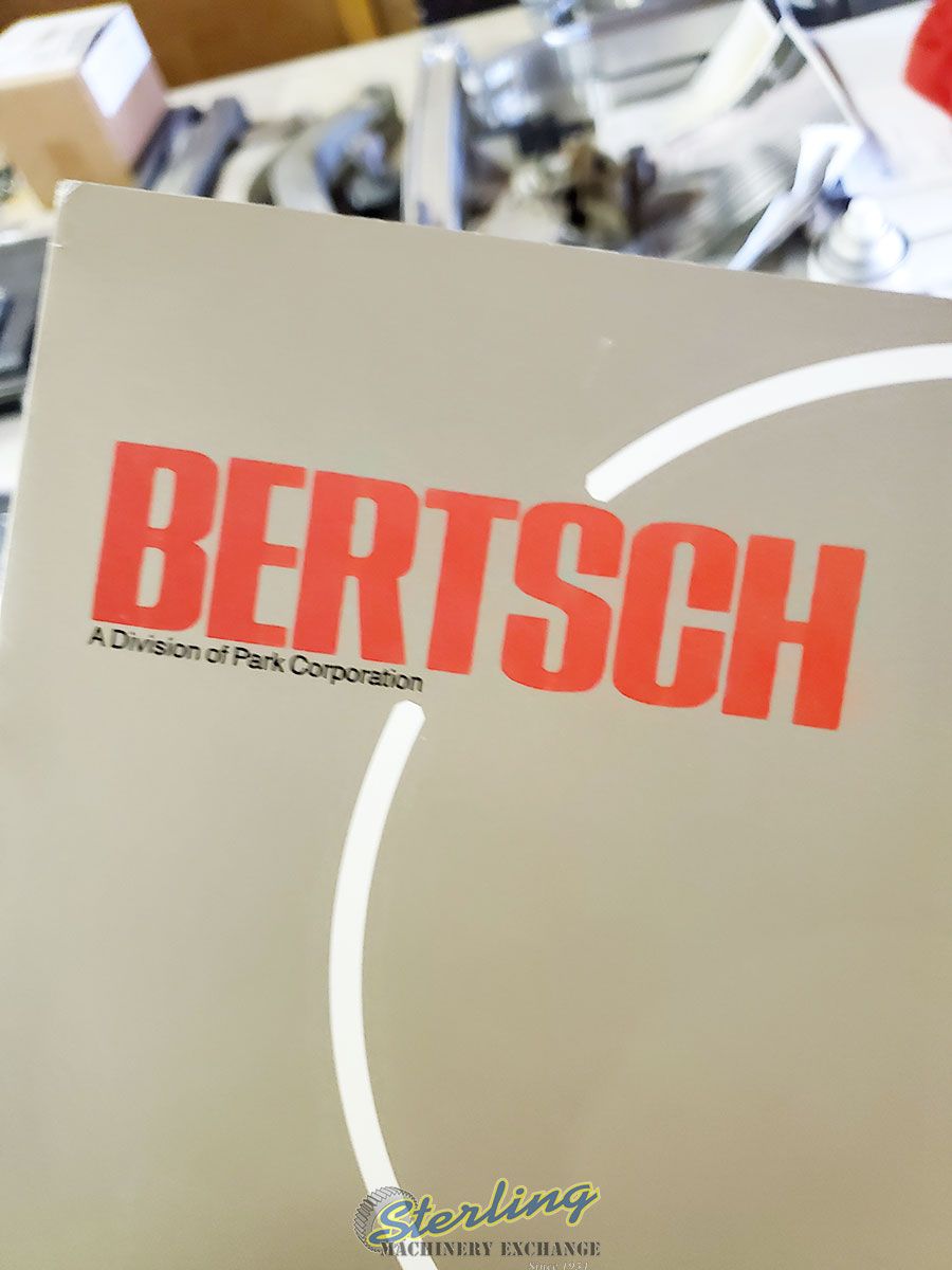 10' x 1" Bertsch, hydraulic double pinch plate bending roll, hydraulic drop end, power roll adj., 30 HP - Image 3