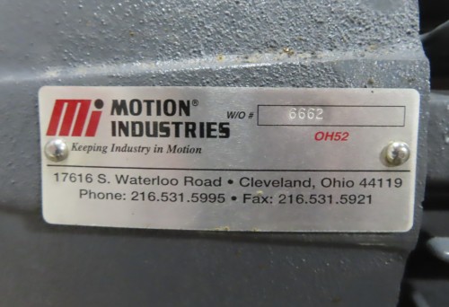 25 HP 885 RPM Westinghouse Line-Line T motor, Frame 326T, 230/460 Volts, refurbished - Image 4