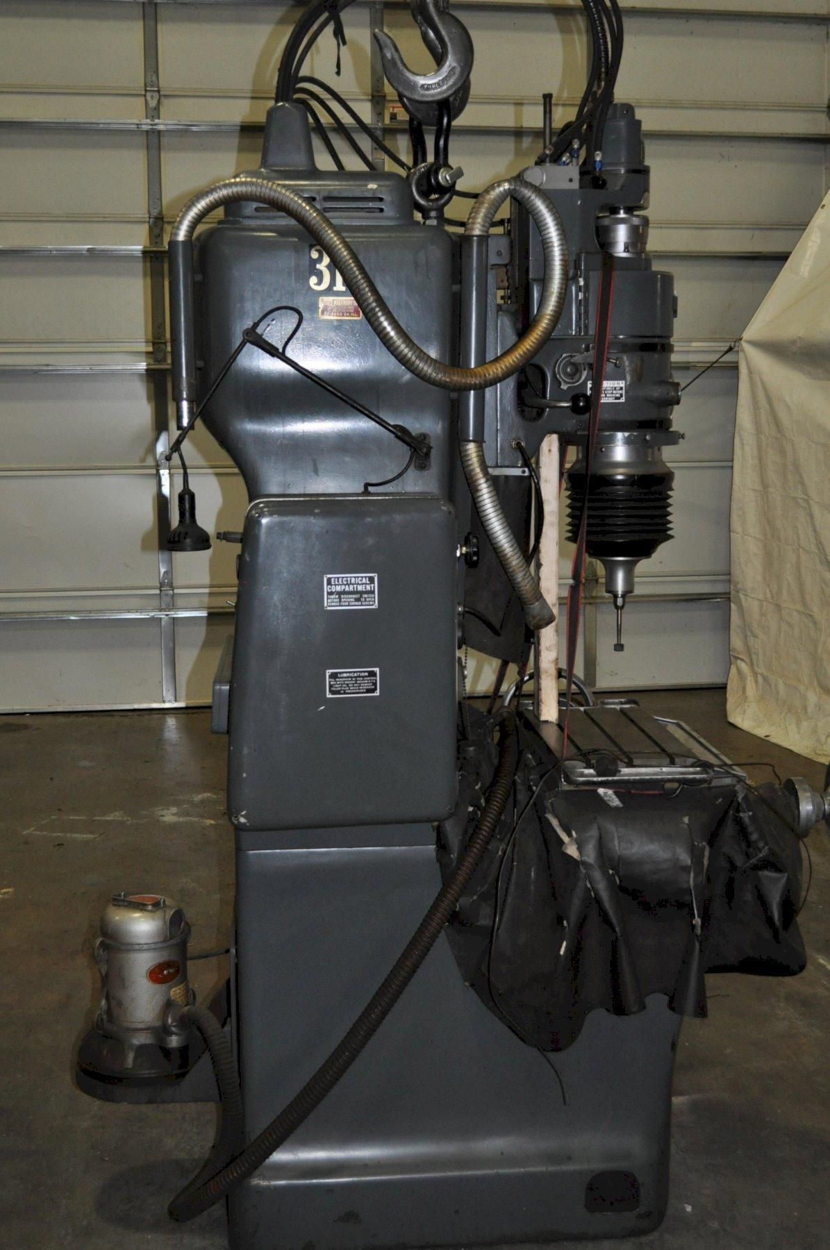 Moore #2, hand feed, automatic feed, 40000 RPM head, 19" x 10" bed, #14178J - Image 3