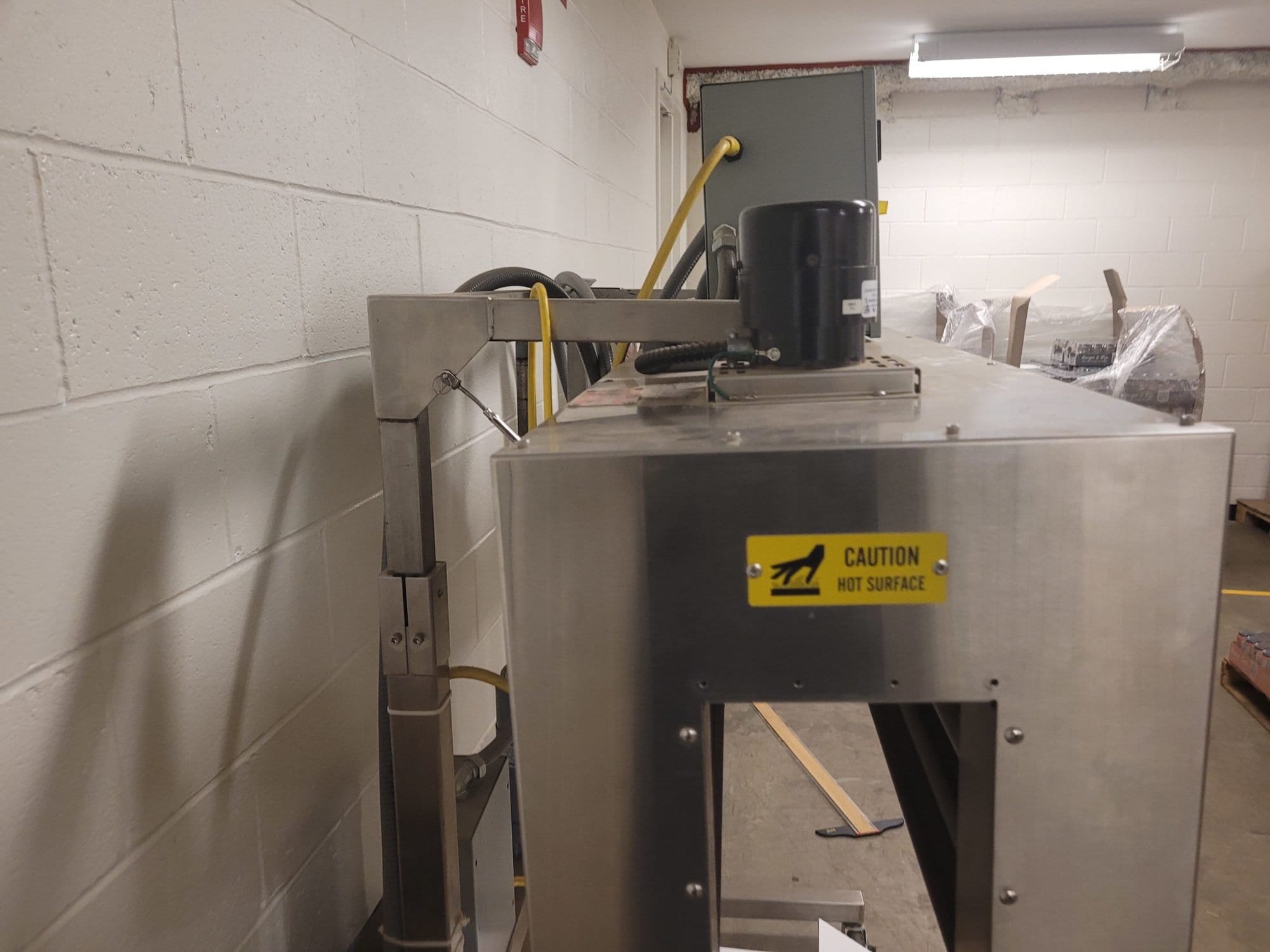 OAL #RE-6/9/72-6L, Firo Shrink Sleeve Heat Tunnel, 480 volt, 3 phase, 18.0 kw, stainless steel, 2016 - Image 5