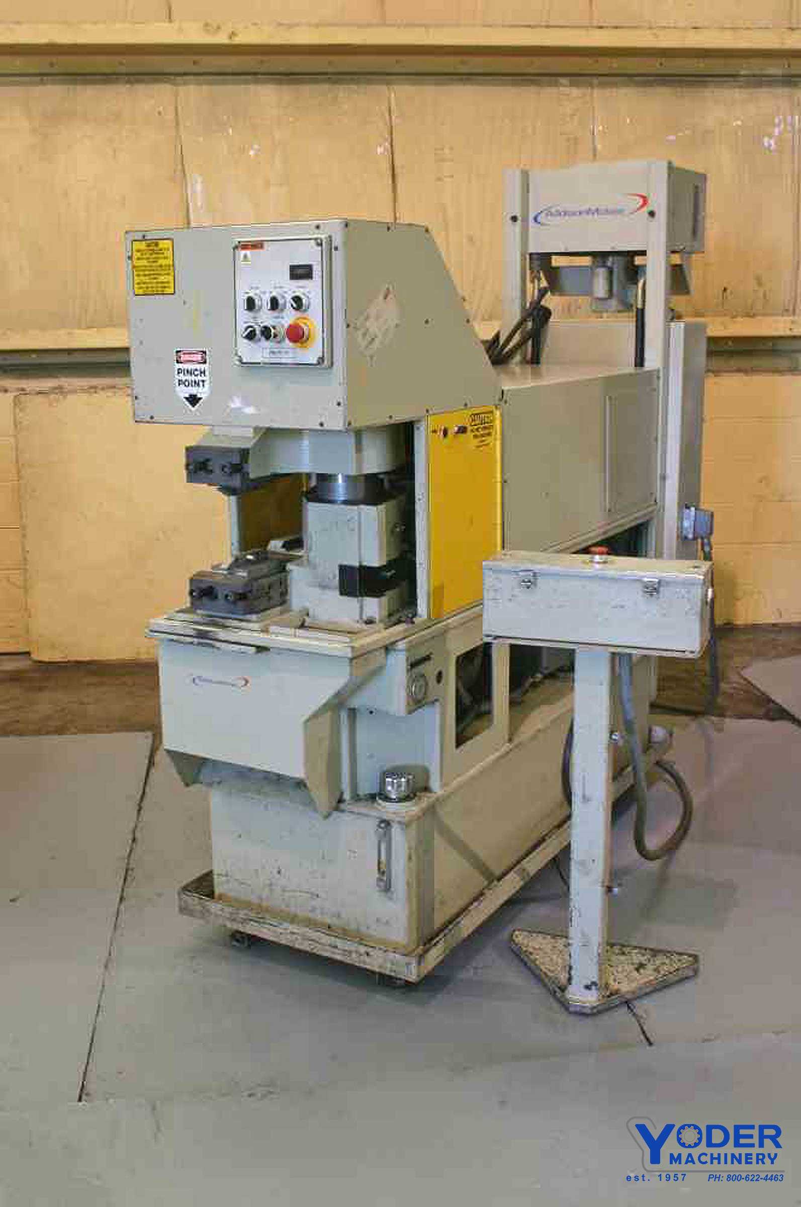 Addison McKee #FM-70-TT, tube trimmer,.070"-3" cap., coolant fan, 20 HP, 2004, #51628 - Image 1