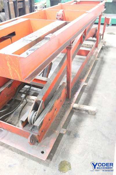 Bradbury scissor transfer lift, 144" table length, 36" table width, 54" raised height, #65258 - Image 3