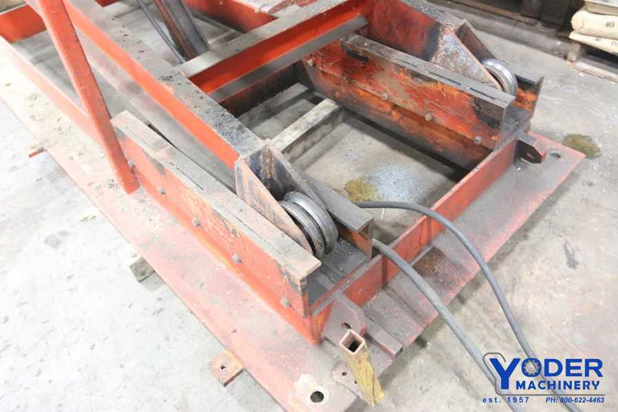 Bradbury scissor transfer lift, 144" table length, 36" table width, 54" raised height, #65258 - Image 6