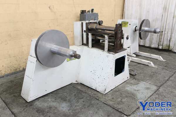 18" x 3-1/2" Wallner #SL-18, precision package slitting line, #70207 - Image 1