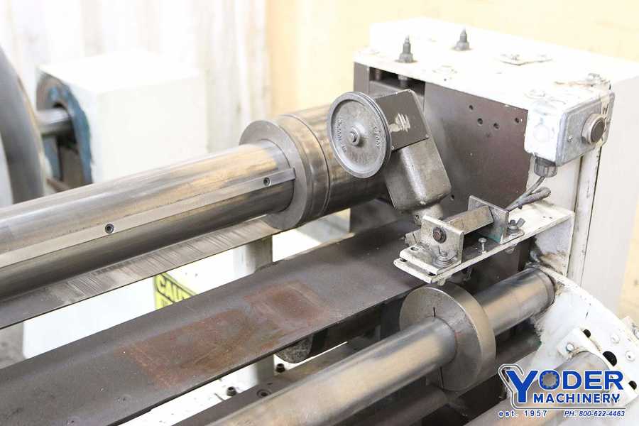 18" x 3-1/2" Wallner #SL-18, precision package slitting line, #70207 - Image 6