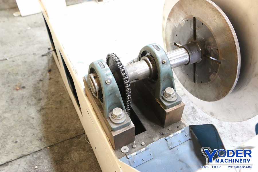 18" x 3-1/2" Wallner #SL-18, precision package slitting line, #70207 - Image 9