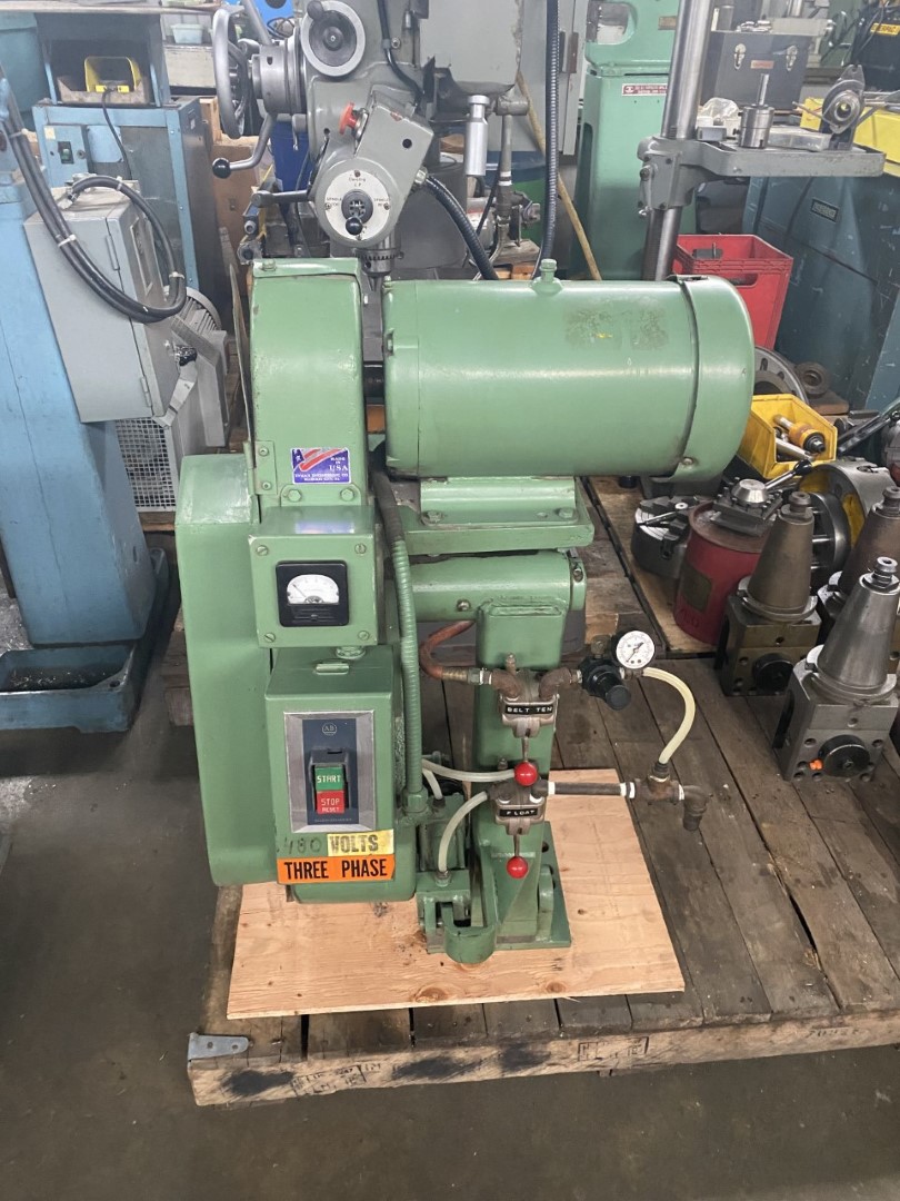 3" Ryman Engineering #712-LA, Lathe Mount Belt Sander, 7.5 hp 230/460 3ph - Image 1