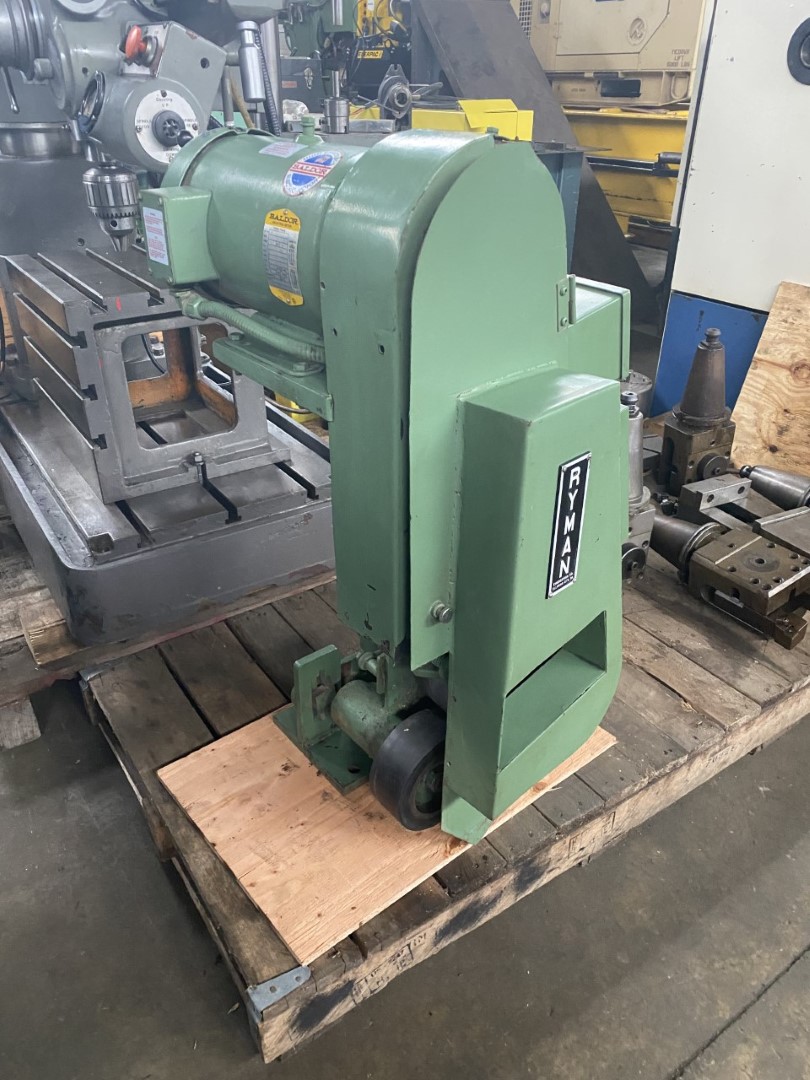 3" Ryman Engineering #712-LA, Lathe Mount Belt Sander, 7.5 hp 230/460 3ph - Image 2
