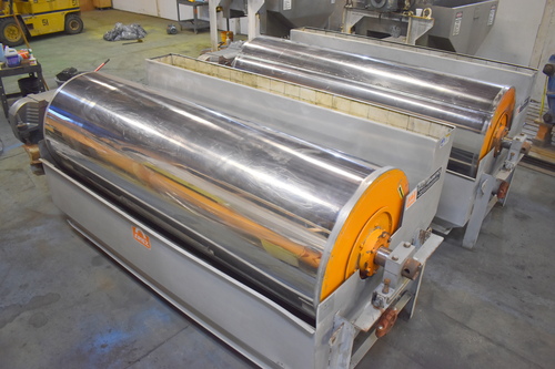 36" x 60" Malvern Enigineering, wet drum magnet separators, Ludowici Mineral, 2 magnets available - Image 6