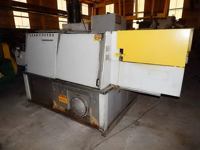 Ransohoff #LV-18WB, 2-stage heated washer with heated blow-off, 18", 2004 - Image 1