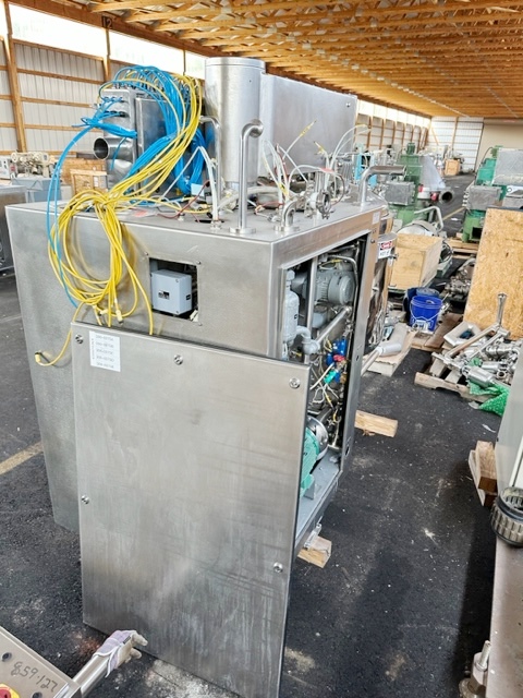 Krieger Acme-Gridley #MMD300, 75 gallon Stainless Steel vacuum homogenizing system, top/bottom agitation - Image 3