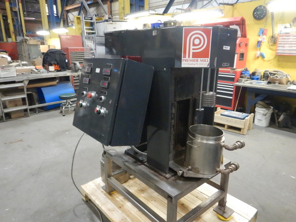 Premier Mill #PSM7, Stainless Steel basket type submersible media mill, 2001 - Image 7