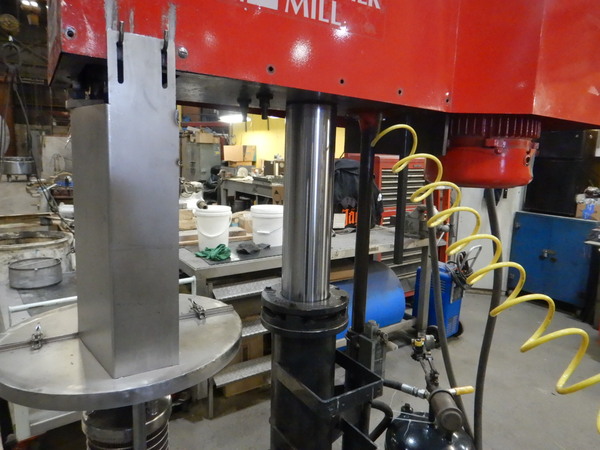 Premier Mill #PSM25, Stainless Steel basket type submersible media mill, 2001 - Image 5