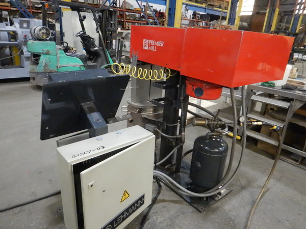 Premier Mill #PSM25, Stainless Steel basket type submersible media mill, 2001 - Image 10