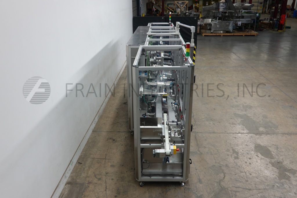 Aesus Labeling Systems #Premier, top & bottom, high speed, pressure sensitive carton labeler, mounted on heay - Image 3