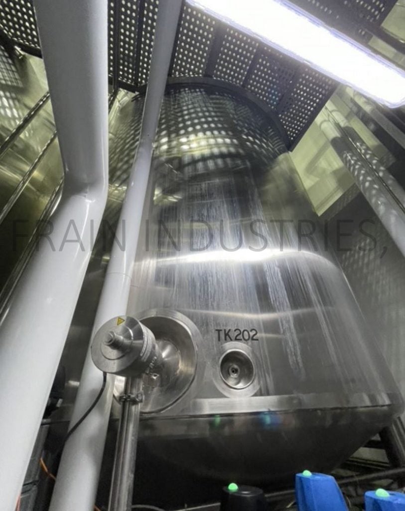 7500 gallon Feldmeier #7500JKT, Stainless Steel jacketed & insulated process tank, 120" dia., 144" straight - Image 5