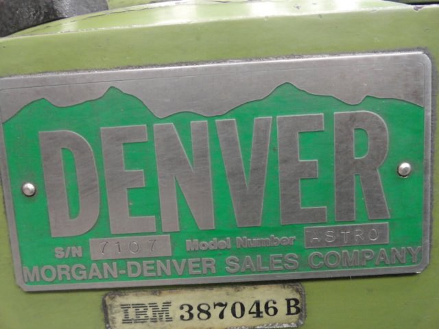 Denver #Astro, tool & cutter grinder, 4" wheel diameter, motorized workhead, one shot lube, 1993 - Image 2