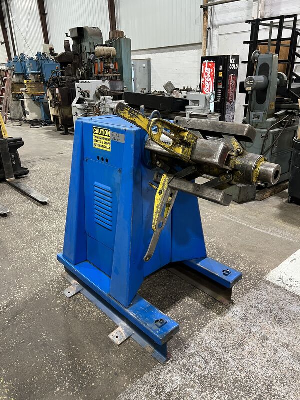 2000 lb. Littell #20-12, non-powered reel, 12" width, 48" outside dimensions, 16"-20" ID, 3 coil keepers - Image 1