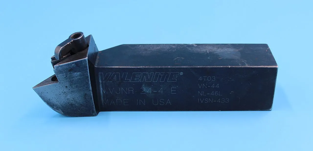 Valenite #MVJNR-24-4E, indexable tool holders, 1-1/2" x 1-1/2" x 5-1/8" shank, (4 available) - Image 2