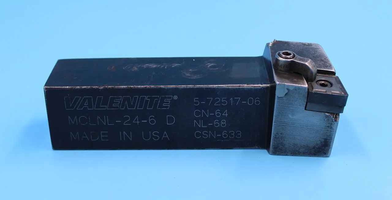 Valenite #MVJNR-24-4E, indexable tool holders, 1-1/2" x 1-1/2" x 5-1/8" shank, (4 available) - Image 4