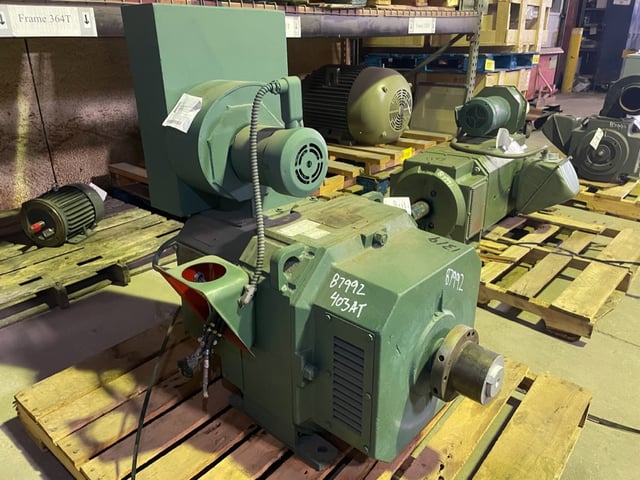 100 HP 1800 RPM Reliance, Frame 403AT, DPFVBB, 500 VA, 300 VF - Image 2