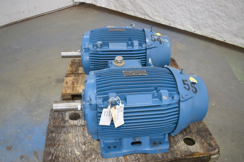 75 HP 1200 RPM Weg W22 inverter duty electric motor, Frame 404/5T, TEFC, 1.25 service factor, 230/460 V.(2 - Image 6