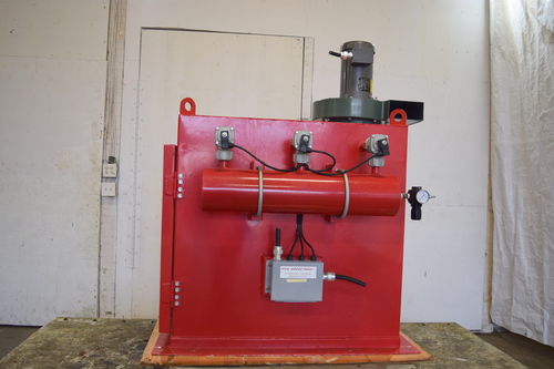 JDB Dense flow bin vent with New York Blower fan, 3 HP, pulse jet cleaning, unused - Image 5