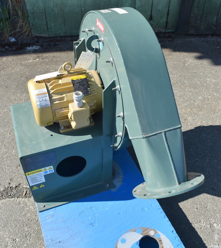 412 cfm @ 15-1/2" S.P., New York Blower fan, 3 HP, clock wise rotation, adjustable discharge positioners, 2017 - Image 2