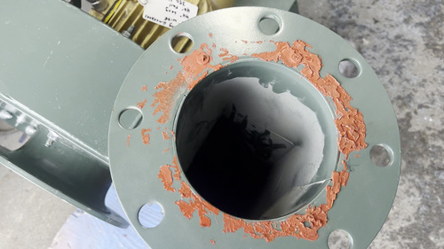 412 cfm @ 15-1/2" S.P., New York Blower fan, 3 HP, clock wise rotation, adjustable discharge positioners, 2017 - Image 4