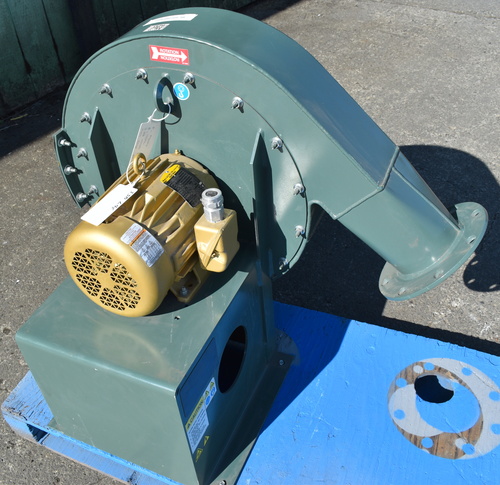 412 cfm @ 15-1/2" S.P., New York Blower fan, 3 HP, clock wise rotation, adjustable discharge positioners, 2017 - Image 10