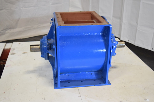 Rader feeder, 16" x 10" metal wheel rotary valve, rebuilt 2004 - Image 4