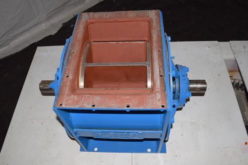 Rader feeder, 16" x 10" metal wheel rotary valve, rebuilt 2004 - Image 5