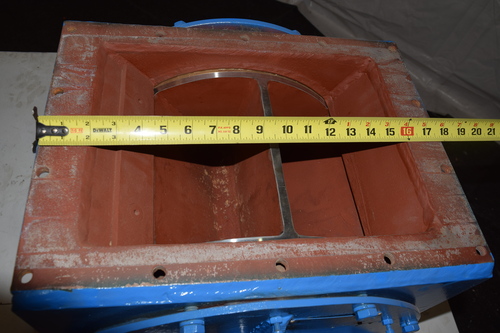 Rader feeder, 16" x 10" metal wheel rotary valve, rebuilt 2004 - Image 8
