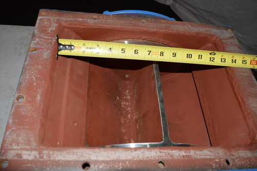 Rader feeder, 16" x 10" metal wheel rotary valve, rebuilt 2004 - Image 9